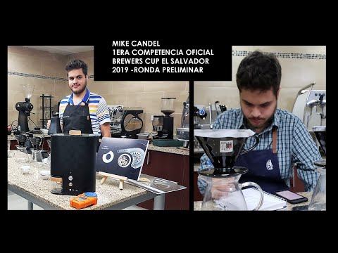 Miguel Candel - Alumno Competencia Oficial Brewers Cup 2019 El Salvador