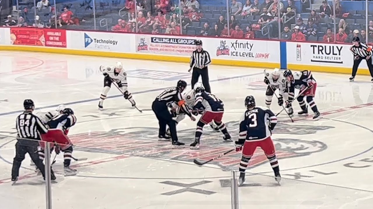 Electric Playoff Atmosphere At XL Center For Hartford Wolf Pack Round 3 Calder Cup Playoffs!!