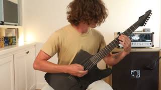 Video thumbnail for ESP LTD Phoenix-7 Baritone Black Metal by Bobby Lynge