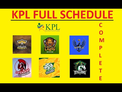 KPL 2021 Full schedule with TimeTable | Kashmir Premier Leauge Confirm Schedule 2021 | TT SPORTS