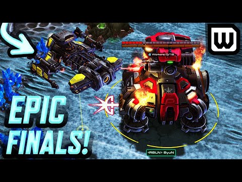 StarCraft 2: RIDICULOUS Battlecruiser Rush! ByuN vs GuMiho - ESL KR Finals