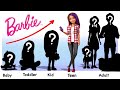 Barbie Growing Up EVOLUTION | Cartoon Wow