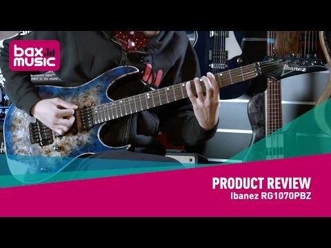 Ibanez RG1070PBZ - NAMM 2017 (first full review)