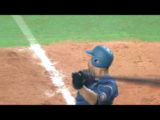 【8回裏】ファイターズ・中田がレフトスタンドへ第1号ホームラン!! 2018/4/1 F-L