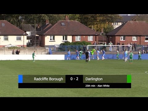 Radcliffe Borough 0-2 Darlington - FA Trophy - 2014/15