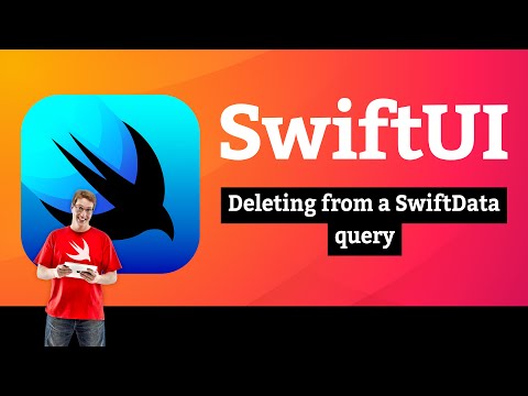 Deleting from a SwiftData query  – Bookworm SwiftUI Tutorial 9/10 thumbnail