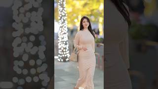 beautiful girl street fashion outfits style #tiktok #chinesefashion #mejoresstreetfashion #shorts