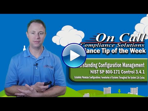 NIST 800-171 Control 3.4.1 Establish and maintain baseline configurations and inventories...