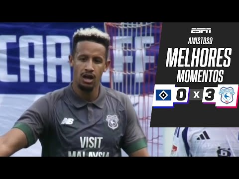 Cardiff City faz 3 x 0 e atropela Hamburgo em amistoso de pré-temporada
