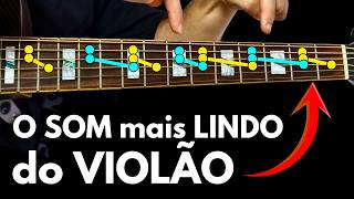 Esse truque BOBO faz os acordes MAIS LINDOS DO VIOLÃO (a beleza do tom E Maior)
