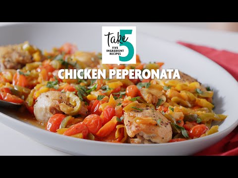 How to Make Skillet Chicken Peperonata | SavoryOnline