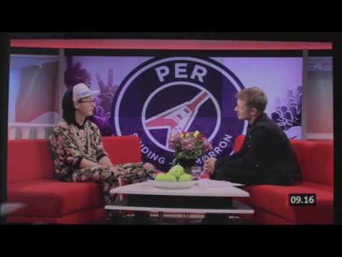 Frej Larsson i Gomorron Sverige