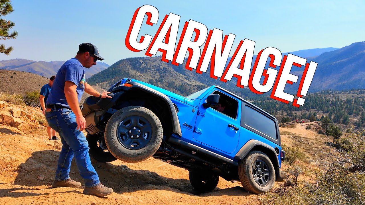 Brand New Cheap Jeep vs Extreme Trail: It Did NOT Go Well...
