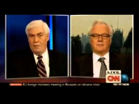 Ukraine: Vitaly Churkin   CNN   Crisis In Ukraine   February 20, 2014
