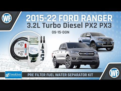 WF Donaldson Pre-Filter Kit Install for Ford Ranger & Everest 3.2L PX2 PX3 2015-20 - OS-15-DON