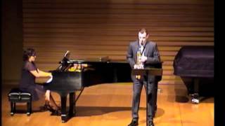 Johnathan Torsak plays the Fuzzy Bird Sonata Mvt I by Takashi Yoshimatsu
