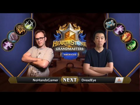 NoHandsGamer vs DreadEye | 2021 Hearthstone Grandmasters Americas | Top 8 | Season 2 | Week 4