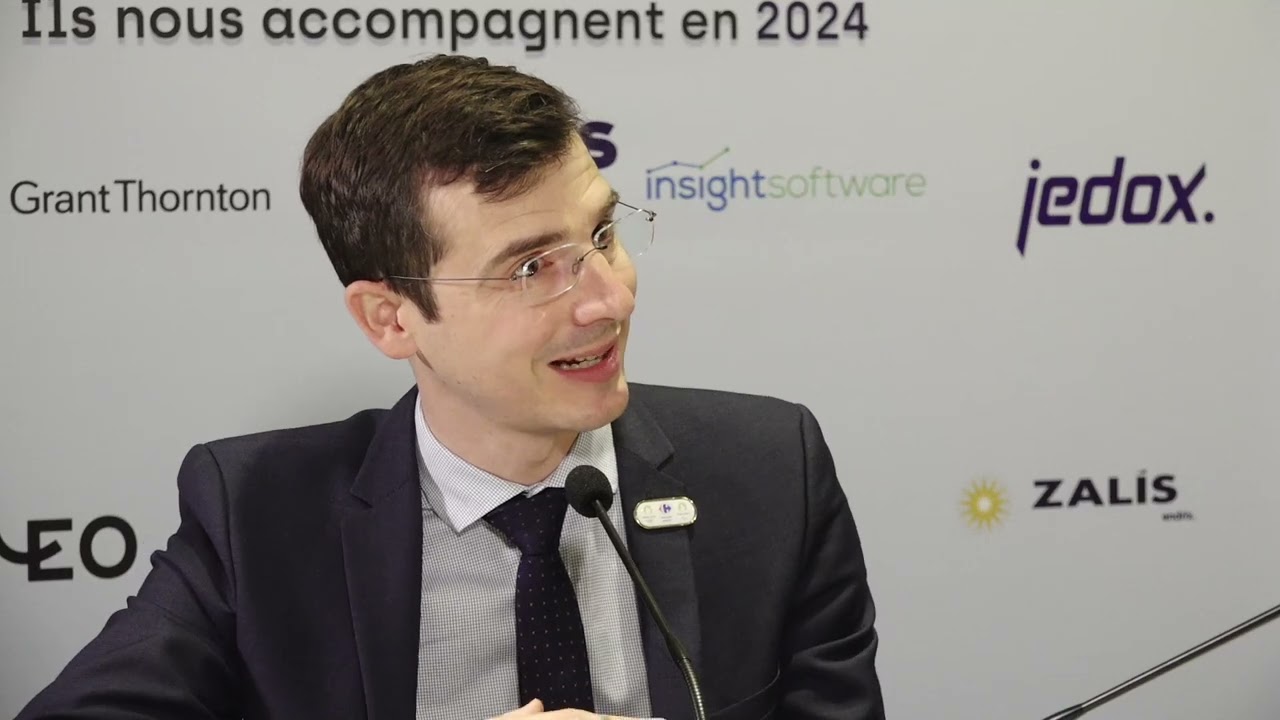 Xavier Baraton, Directeur du contrôle de gestion pour Carrefour France