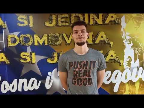 Amsal Delalić, reprezentativac BiH