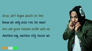 Chris Brown &amp; Trey Songz - 24 Hours (Remix) [LYRIC VIDEO]