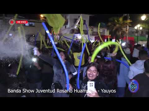 🎷 BANDA SHOW JUVENTUD ROSARIO HUAMPARA YAUYOS LIMA 🎺 // En vivo 2025 ♥️