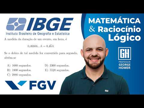 FGV - IBGE - 2026 - Questão 47