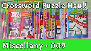 Miscellany #9 — Crossword Puzzle Haul! — By Grabthar's Hammer, what a bargain!