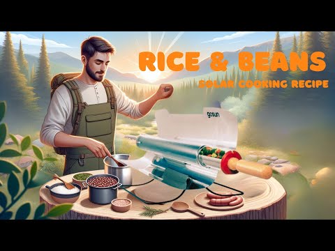 I tried Rice & Beans in the  GoSun Solar Oven - They Rocked!