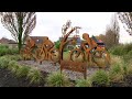 Kunstwerk Polderwind is eerbetoon aan fietsende schoolkinderen
