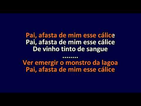 Chico Buarque - Cálice - Som Original - Karaoke Instrumental Letra - ObsKure