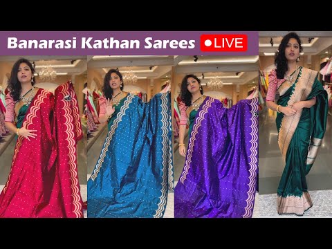 Banarasi Kathan Silk Sarees With Prices Teja Sarees @brideessentials #tejasarees