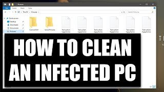 How to clean an infected computer