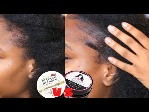 BEST EDGE CONTROL for 4b/4c Hair: She is Bomb vs. I Am...