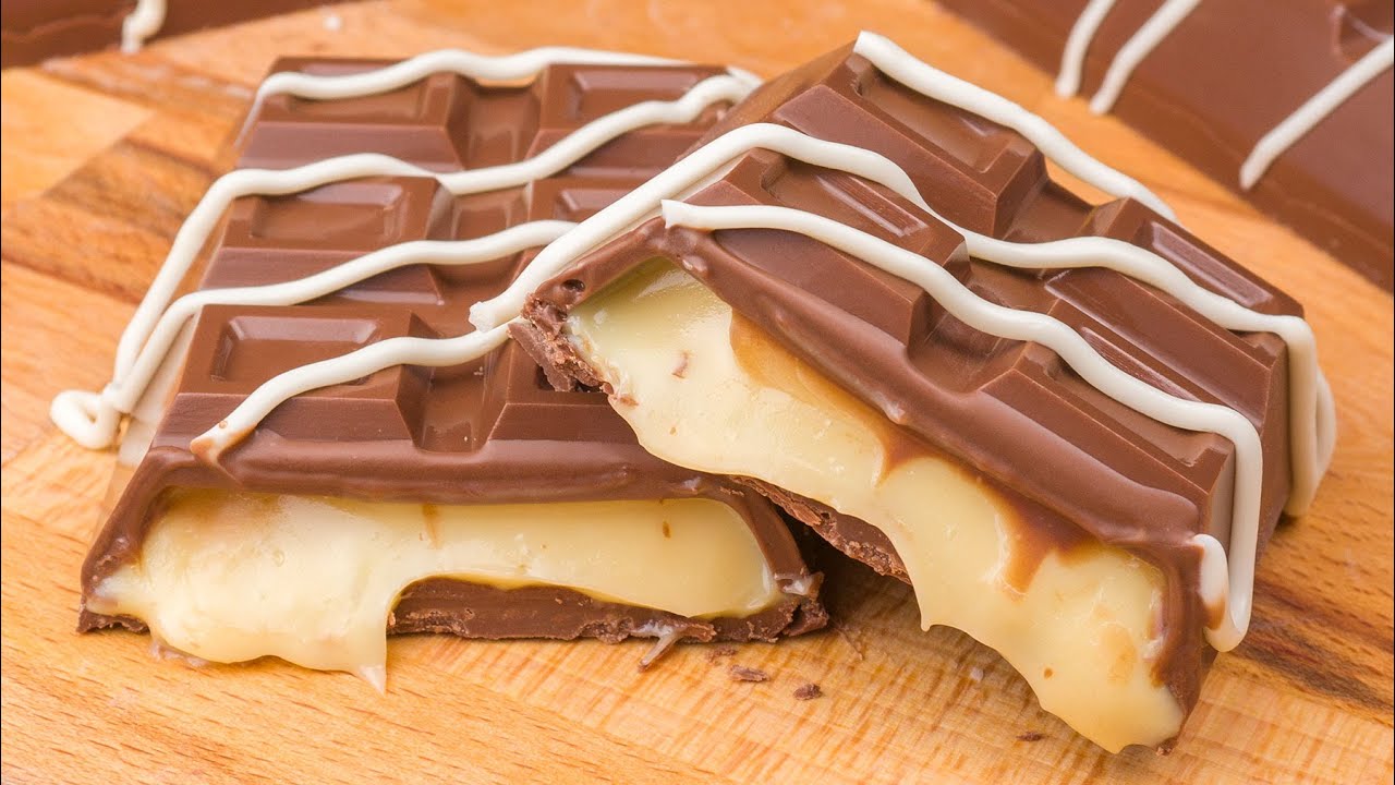 BARRA DE CHOCOLATE RECHEADA COM MARACUJÁ CREMOSA SÓ 5 INGREDIENTES | Cook'n Enjoy 951