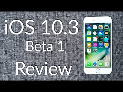 iOS 10.3 Review | Beta 1