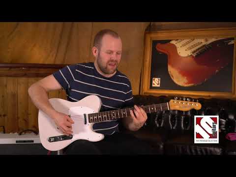 2019 Fender Telecaster Jimmy Page Mirror USA White Blonde | Guitar Demo