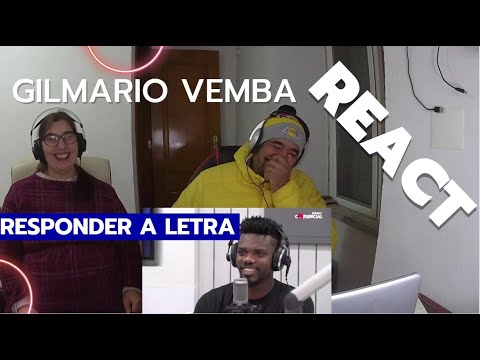 GILMARIO VEMBA - RESPONDER A LETRA (REACT DE UM BRASILEIRO E UMA PORTUGUESA)