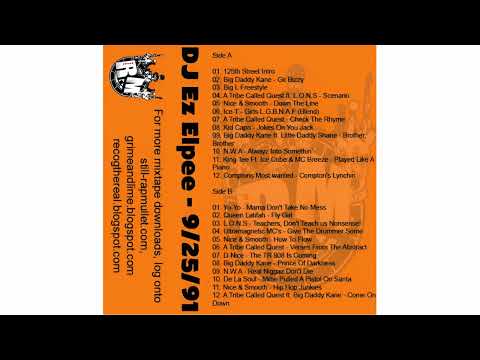 DJ Ez Elpee - 9-25-91 (Cassette Mixtape)