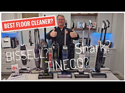 🏆 Tineco, Bissell, or Shark? BEST Floor Vacuum & Mop Tested!