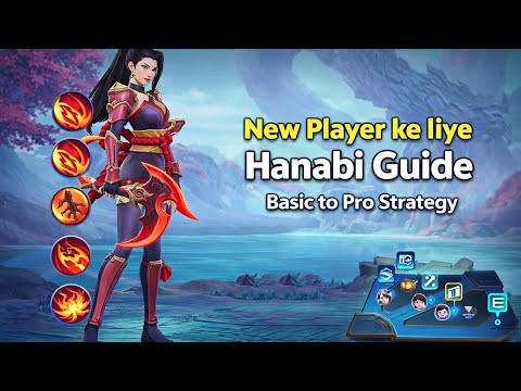 Hanabi Easy Guide for Beginners | Skills, Build & Tips #mobilelegends #mlbb 