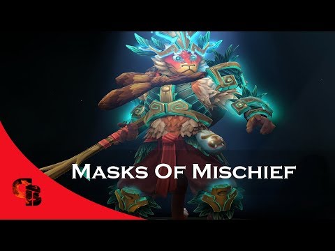 Dota 2: Store - Monkey King - Masks Of Mischief