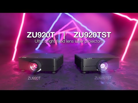 Optoma ZU920T | ZU920TST - Ultra bright fixed lens laser projectors