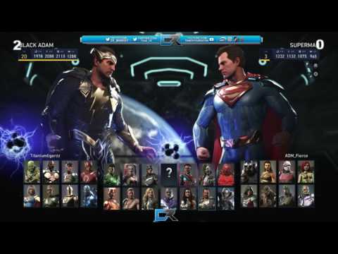 ADM Fierce vs Titaniumtigerzz Team cR Injustice 2 Tournament Week 1