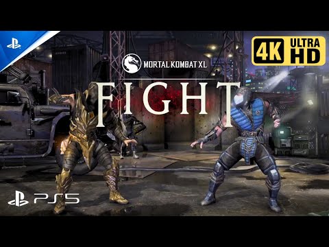 Mortal Kombat XL (PS5) - Scorpion vs Sub Zero | Gameplay [4K 60fps]