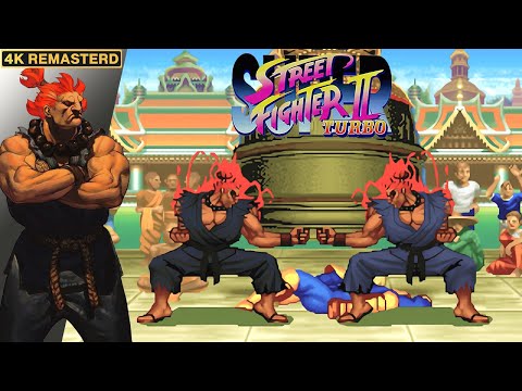 Super Street Fighter II Turbo Akuma Longplay (Arcade) [4K/Remastered/60FPS]