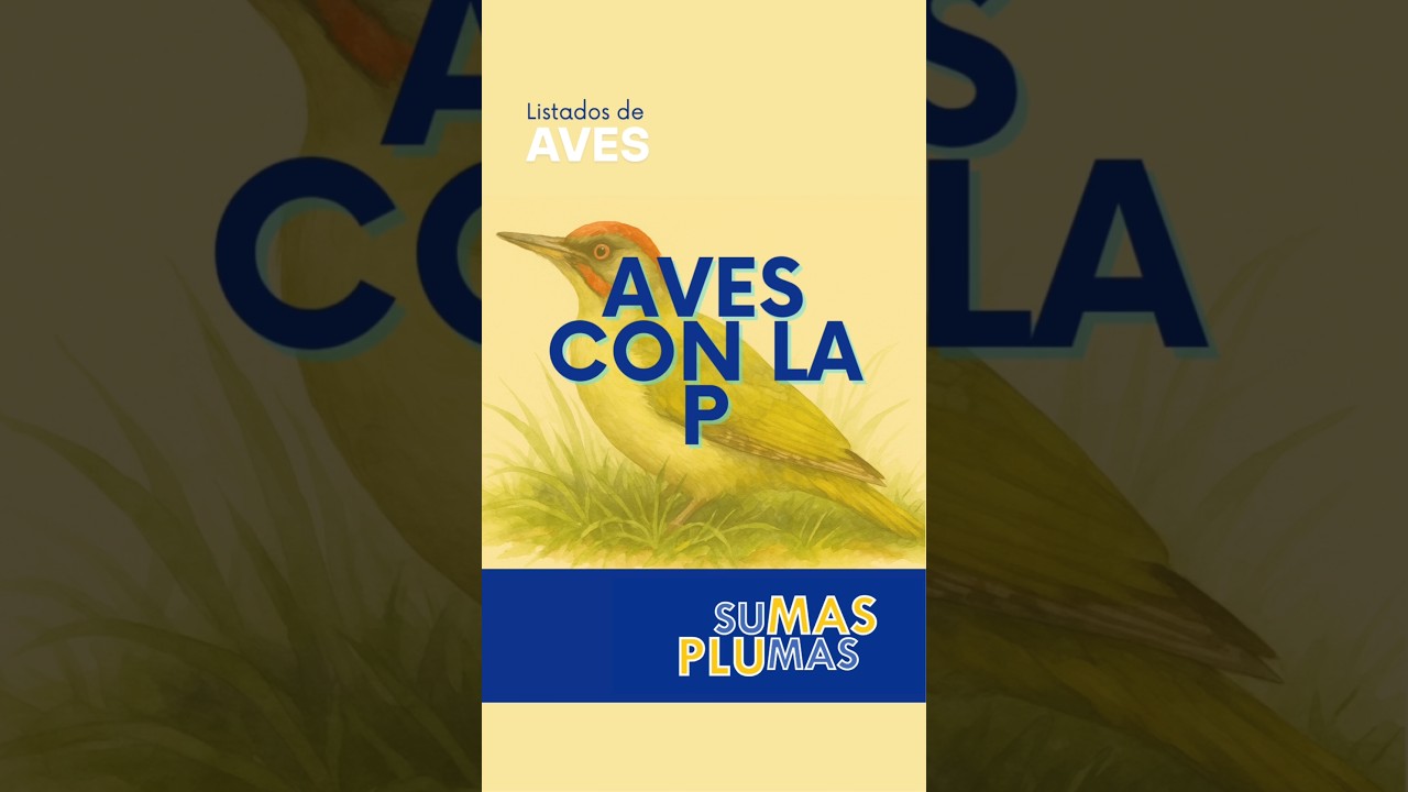 Aves con la P