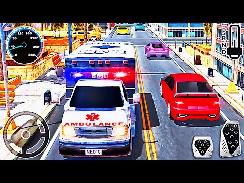 Ambulance Rescue Simulator 2020 (Policeman) Emergency City Van Driver - Best Android GamePlay