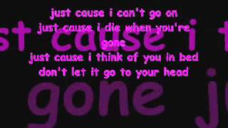 dont let it go to your head-fefe dobson lyrics