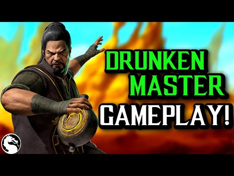 LET’S GO CRAZY WITH DRUNKEN MASTER REAL QUICK! | MKX