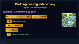 💧🌊 Hydraulics & Hydrology - Civil Engineering - Made Easy -Stormwater Management & Fluid Mechanics 💧